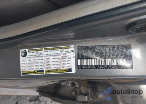 2008 Toyota Corolla Ce from USA, damaged, VIN 2T1BR32E38C886793